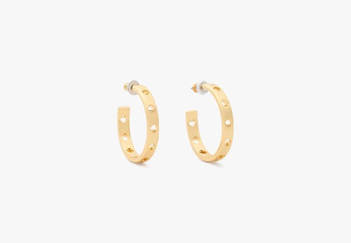 Cut To The Chase Spade Hoops - Kate Spade New York - Modalova