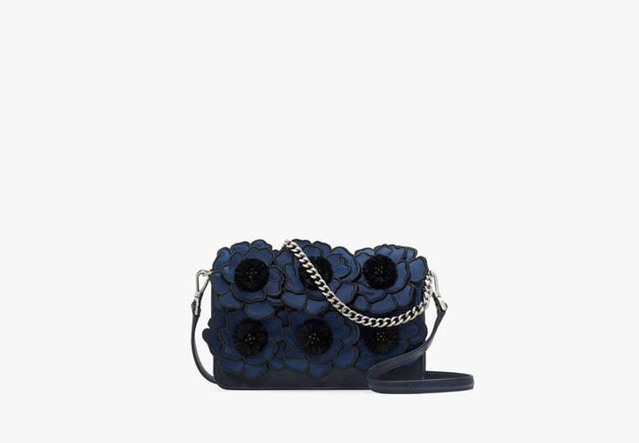 Madison Embroidered Floral Willow Mini Flap Crossbody - Kate Spade New York - Modalova