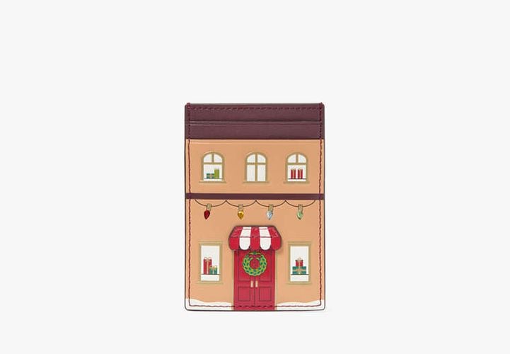 Oh What Fun Gingerbread House Small Slim Cardholder - Kate Spade New York - Modalova