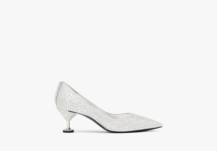 Garnish Satin Crystal Pumps - Kate Spade New York - Modalova