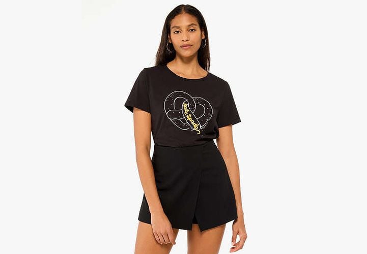 Embellished Pretzel Tee - Kate Spade New York - Modalova