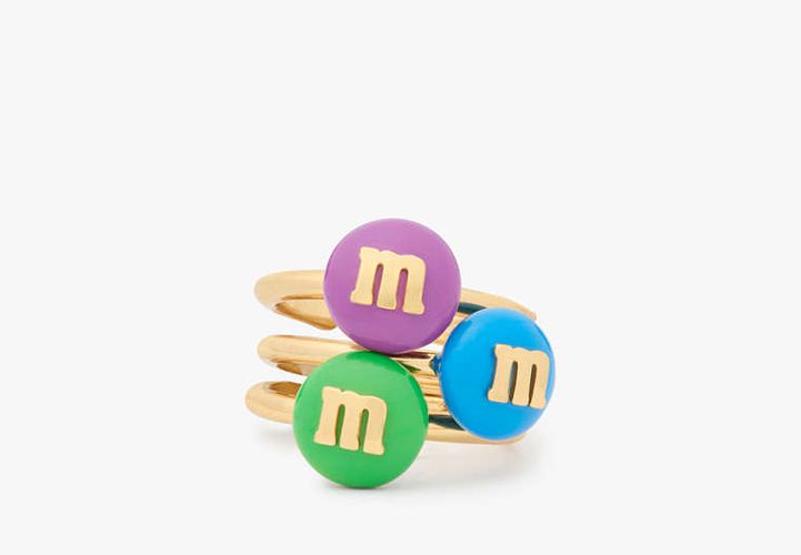 M & M's x Stacking Ring Set - Kate Spade New York - Modalova