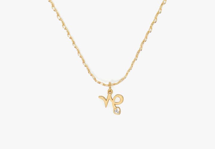 What's Your Sign Capricorn Mini Pendant - Kate Spade New York - Modalova