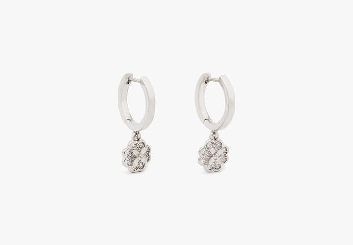 Heritage Bloom Huggie Drop Earrings - Kate Spade New York - Modalova