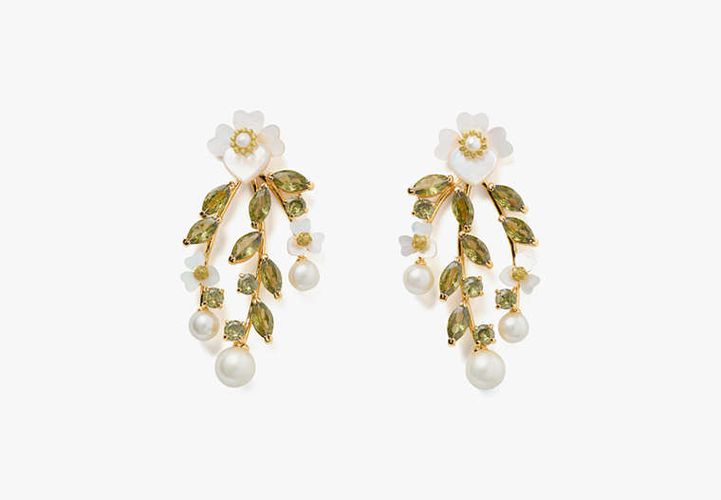 Precious Pansy Chandelier Earrings - Kate Spade New York - Modalova