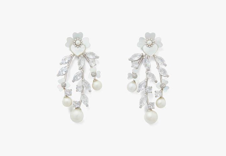 Precious Pansy Chandelier Earrings - Kate Spade New York - Modalova