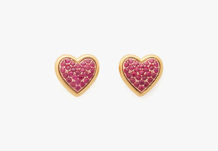 With All My Heart Pavé Studs - Kate Spade New York - Modalova