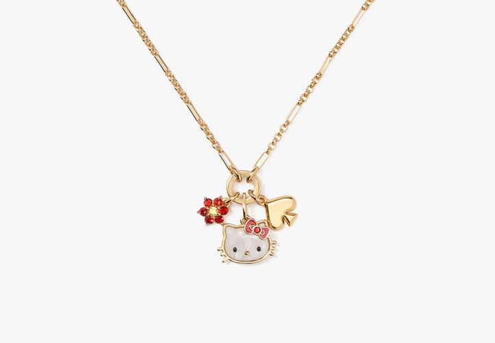 Hello Kitty X Charm Pendant - Kate Spade New York - Modalova