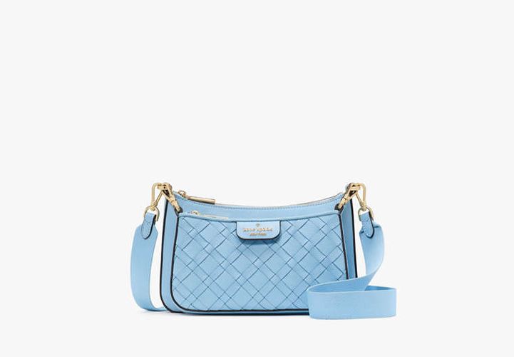 Duet Woven Leather Small Crossbody - Kate Spade New York - Modalova