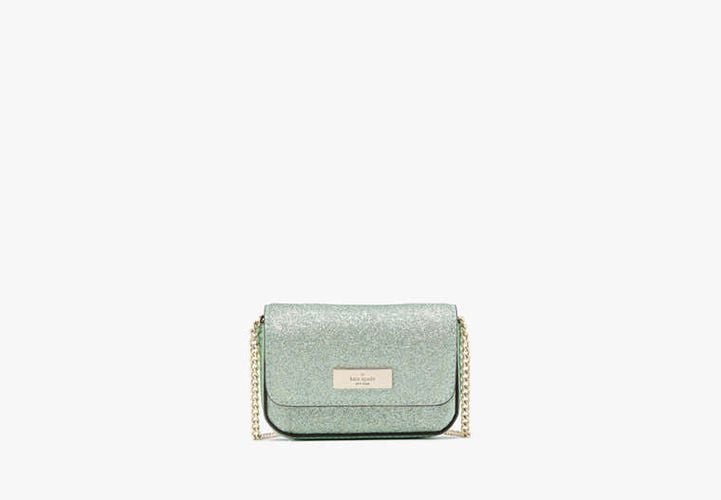 Kenzie Glitter Card Case Crossbody - Kate Spade New York - Modalova