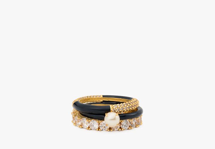 Hint Of Shimmer Stacking Ring Set - Kate Spade New York - Modalova