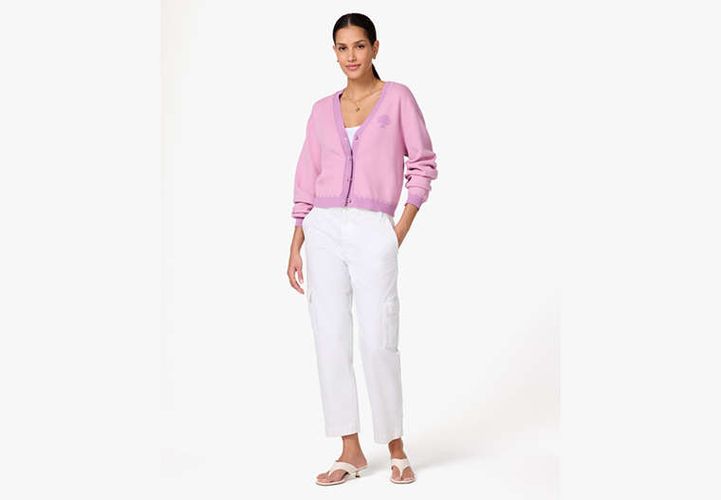 Scallop Spade Logo Cardigan - Kate Spade New York - Modalova