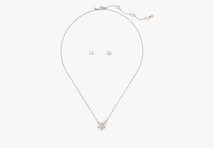 Everyday Spade Stone Pendant And Studs Set - Kate Spade New York - Modalova