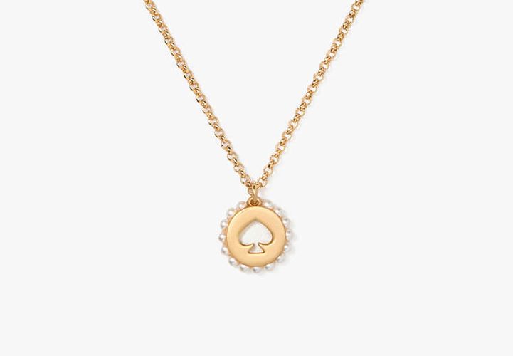 Spot The Spade Pearl Halo Pendant - Kate Spade New York - Modalova