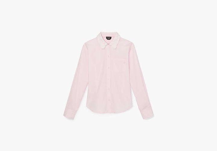 Daisy Lace Collar Button Up Shirt - Kate Spade New York - Modalova