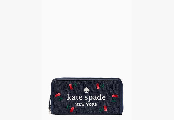 Ella Large Cherry Continental Wallet - Kate Spade New York - Modalova
