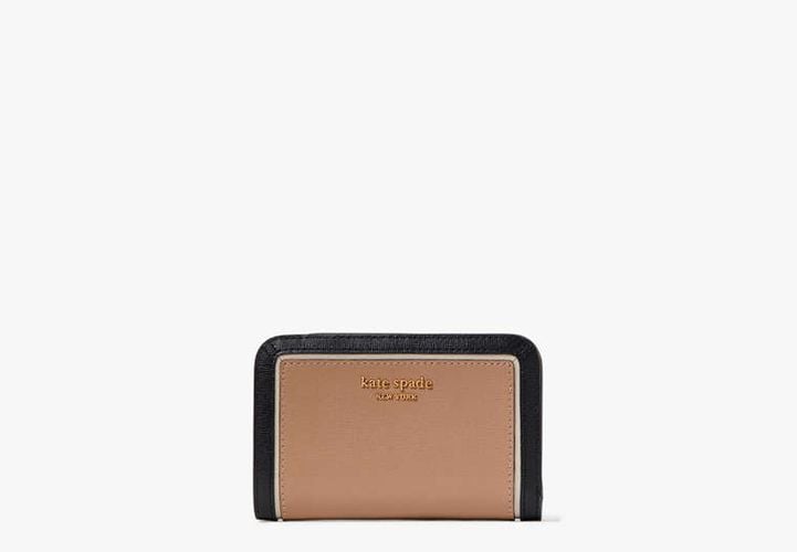 Morgan Colorblocked Compact Wallet - Kate Spade New York - Modalova