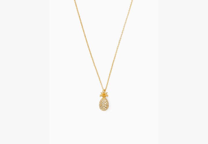 Pineapple Passion Mini Pendant Necklace - Kate Spade New York - Modalova