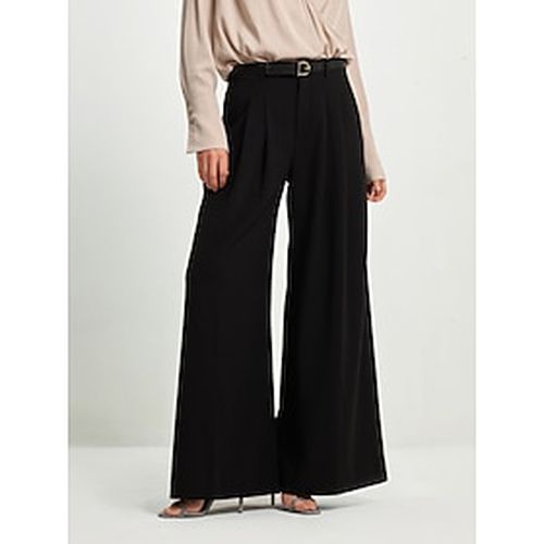 Pleated Straight Full-Length Pants - Ador.com - Modalova
