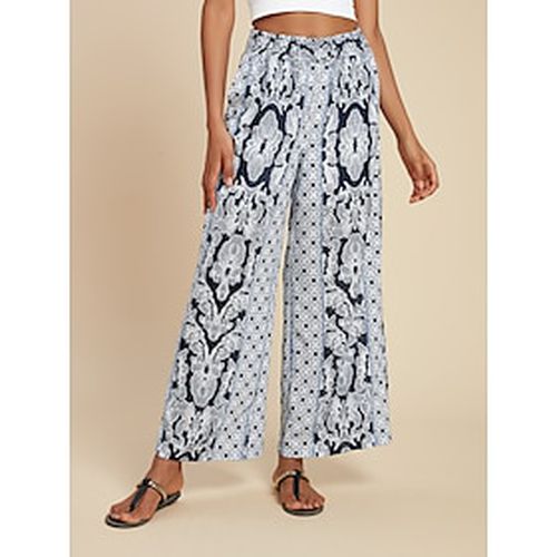 Ethnic Straight Full Length Beach Pants - Ador - Modalova