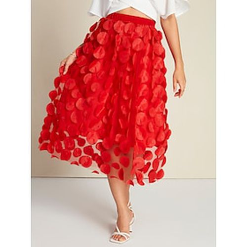 Bohemia Elegant Flower Midi Skirt - Ador.com - Modalova