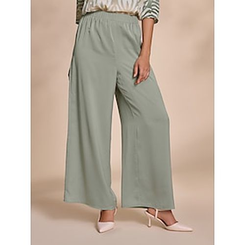 Satin Wide Leg Casual Maxi Culottes - Ador - Modalova