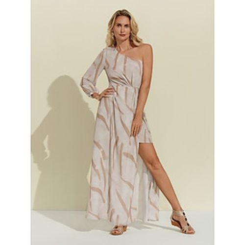 Contemporary Resort Maxi Dress Asymmetric Hem - Ador.com - Modalova