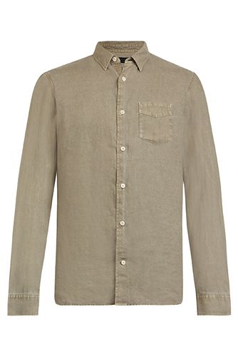 Gilles Ls Shirt Safari Taupe size S - AllSaints - Modalova