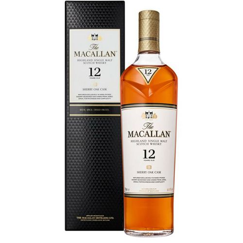 Year Old Malt Scotch, Whisky, Sherry Oak, Single Malt - Macallan - Modalova