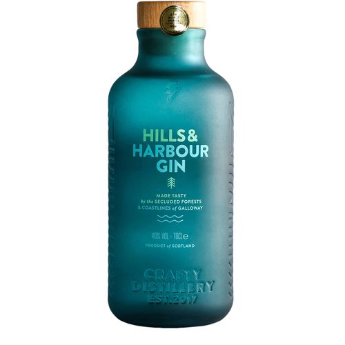 Hills & Harbour Gin, Glass, Beverages - Crafty Distillery - Modalova
