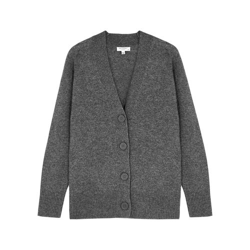 Elder Dark Mélange Cashmere Cardigan - Equipment - Modalova