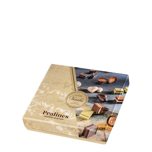 Pralines Gift Box 108g, Assorted White Milk and Dark Chocolate Pralines, Gift Box, 108g - Venchi - Modalova