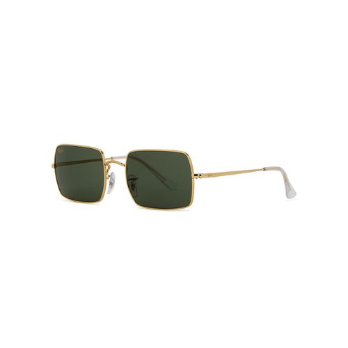 Tone Rectangle-frame Sunglasses, Sunglasses, Green - Ray-ban - Modalova