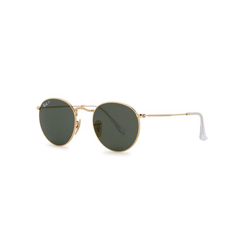 Tone Round-frame Sunglasses, Sunglasses, Charcoal Lenses - Ray-ban - Modalova