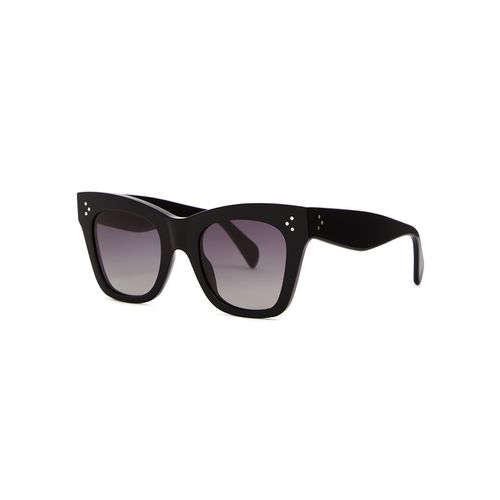 Black Square-frame Designer Sunglasses, Sunglasses, Black - Celine - Modalova