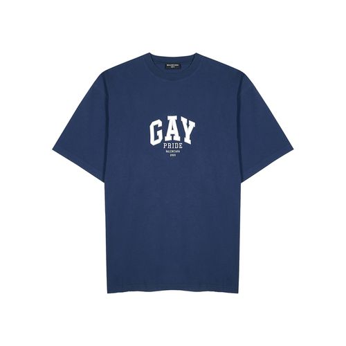 Pride Embroidered Cotton T-shirt - Balenciaga - Modalova