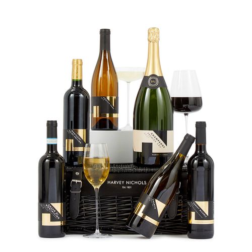 Luxury Wine & Champagne Hamper, Luxury Hamper Red Wine - Harvey Nichols - Modalova