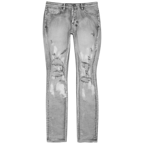Van Winkle Light Distressed Skinny Jeans - ksubi - Modalova
