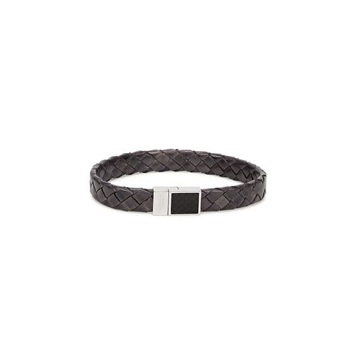 Braided Leather Bracelet - Large - Tateossian - Modalova