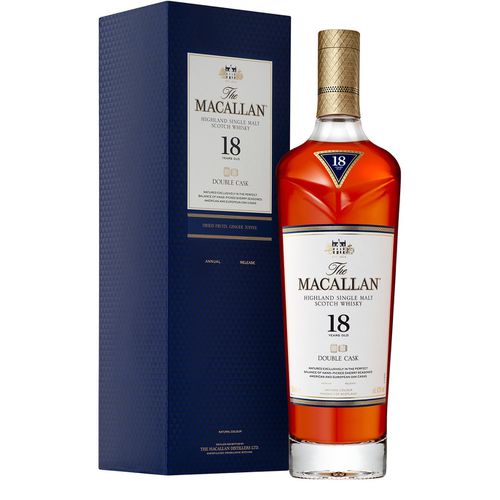 The Double Cask Single Malt Scotch Whisky, Whisky, 18 Year - Macallan - Modalova