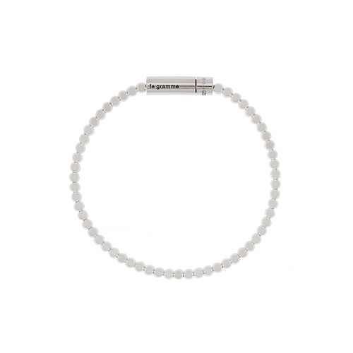 G Polished Sterling Beads Bracelet - Le Gramme - Modalova