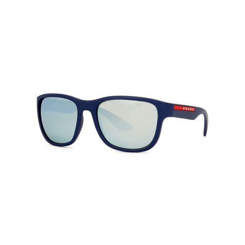 Navy Wayfarer-style Sunglasses - Prada - Modalova