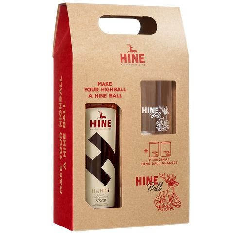 H by Vsop Cognac Highball, Glass, Gift Pack - Hine - Modalova