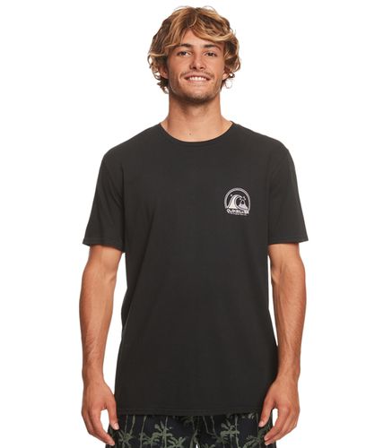Camiseta para Hombre Negra - Clean Circle L - Quiksilver - Modalova