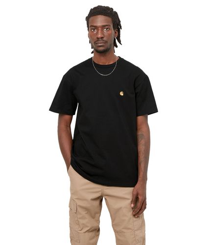 Camiseta Negra para Hombre - S/S Chase S - Carhartt - Modalova