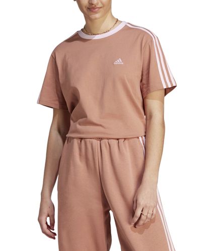 Camiseta para Mujer - Essentials 3 Stripes L - Adidas - Modalova