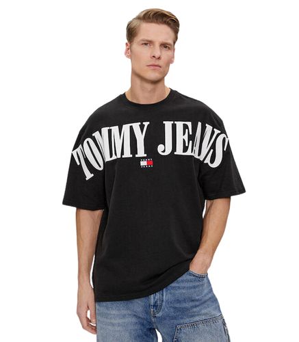 Tommy Jeans - Camiseta Negra para Hombre XS - Maszapatillas - Modalova