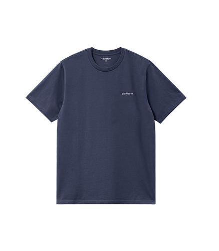 Camiseta Marino para Hombre - Script Embroidery S - Carhartt - Modalova