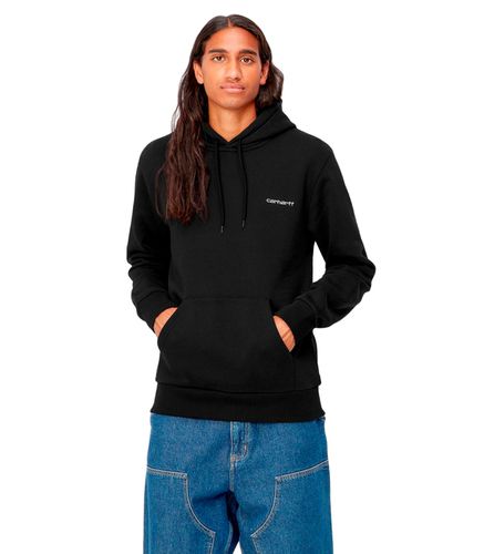 Sudadera Negra para Hombre - Script Embroidery XL - Carhartt - Modalova