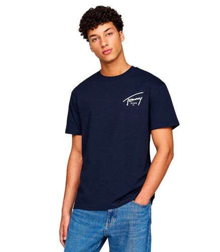 Camiseta Marino para Hombre XS - Tommy Jeans - Modalova